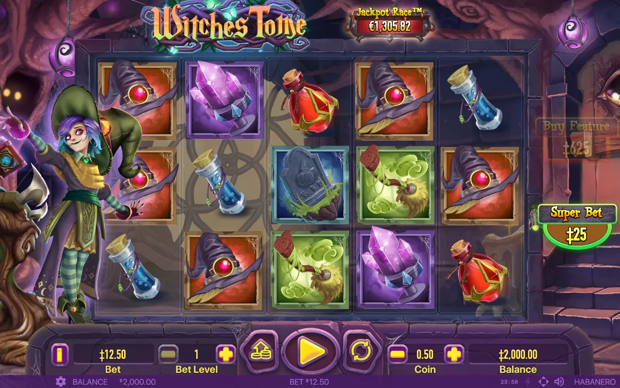 Das Basisspiel — Witches Tome