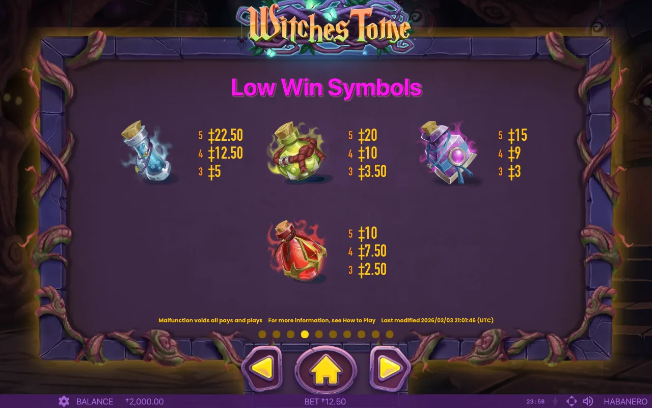 Spielregeln, Seite 6 — Witches Tome