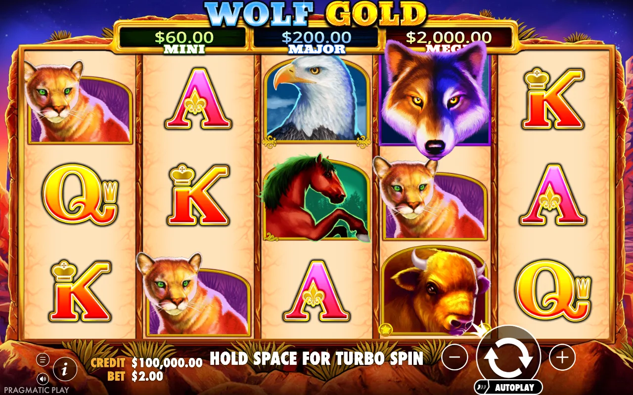 The base game — Wolf Gold