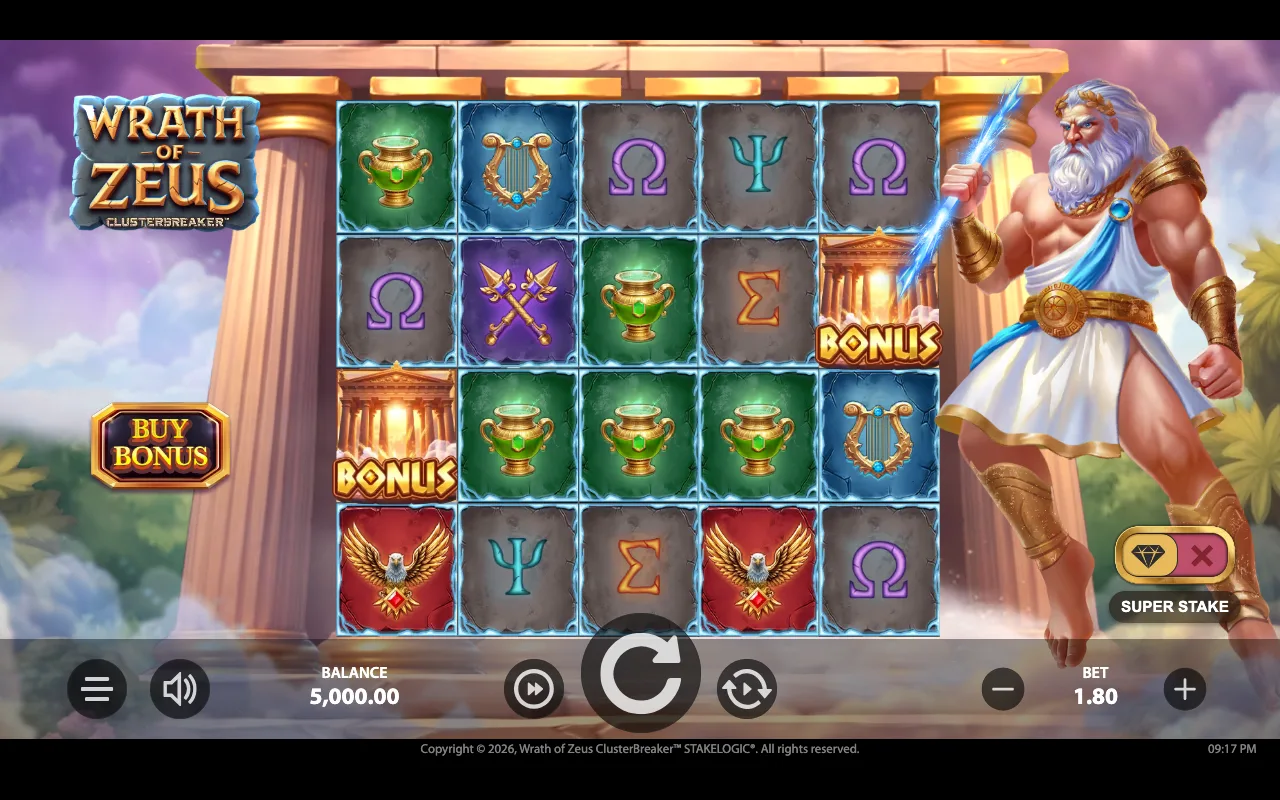 The base game — Wrath of Zeus Clusterbreaker