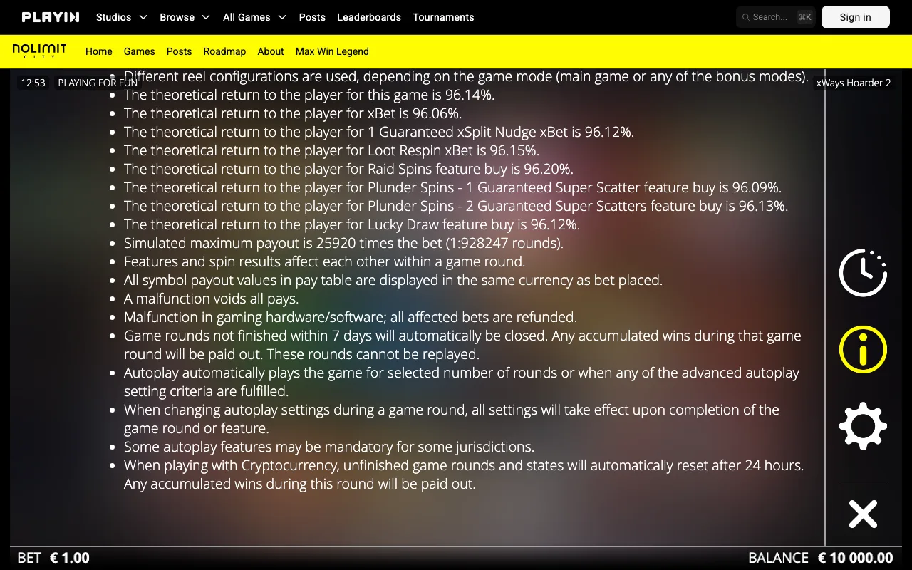 Game rules, page 3 — x Ways Hoarder 2
