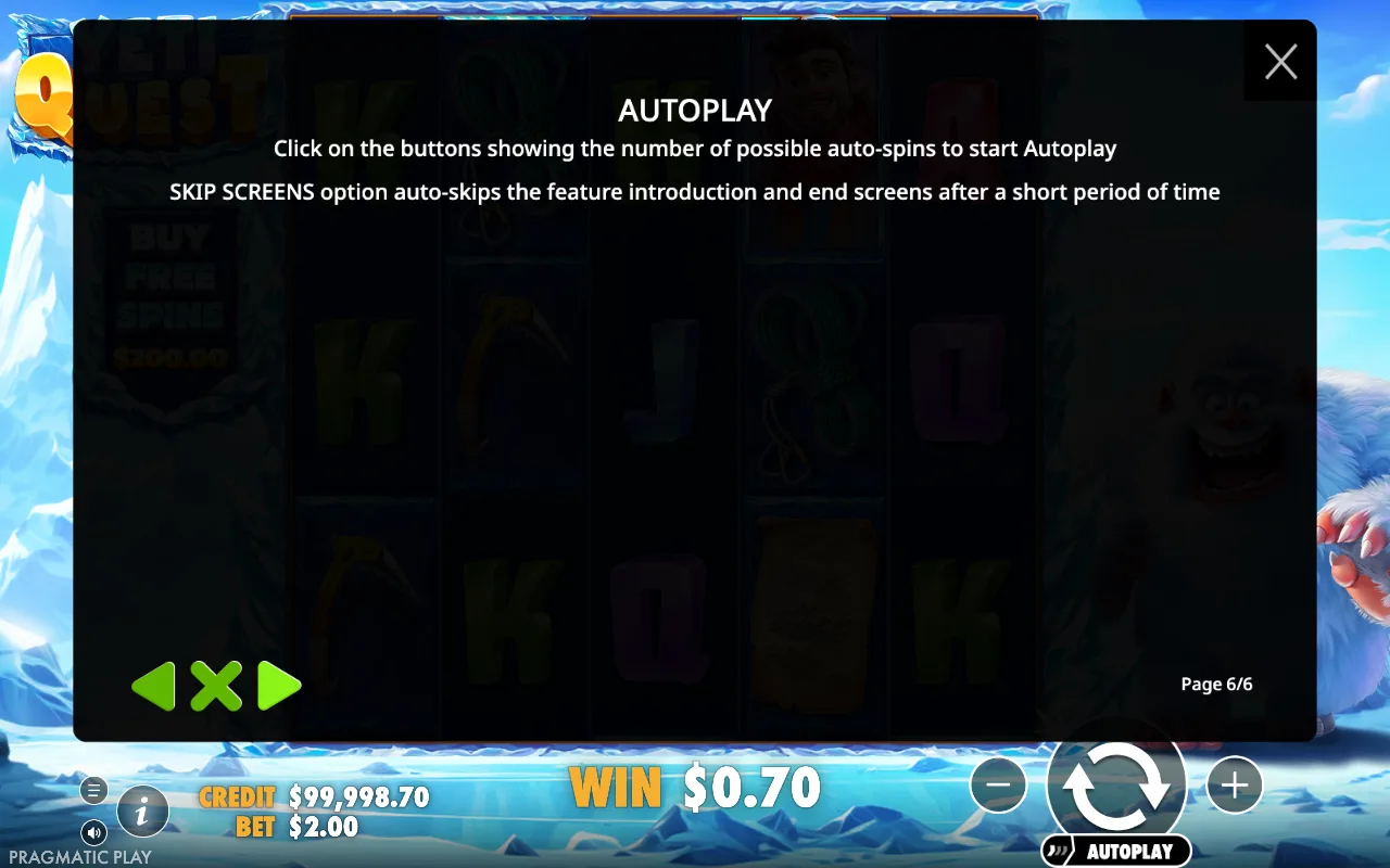 Autoplay — Yeti Quest