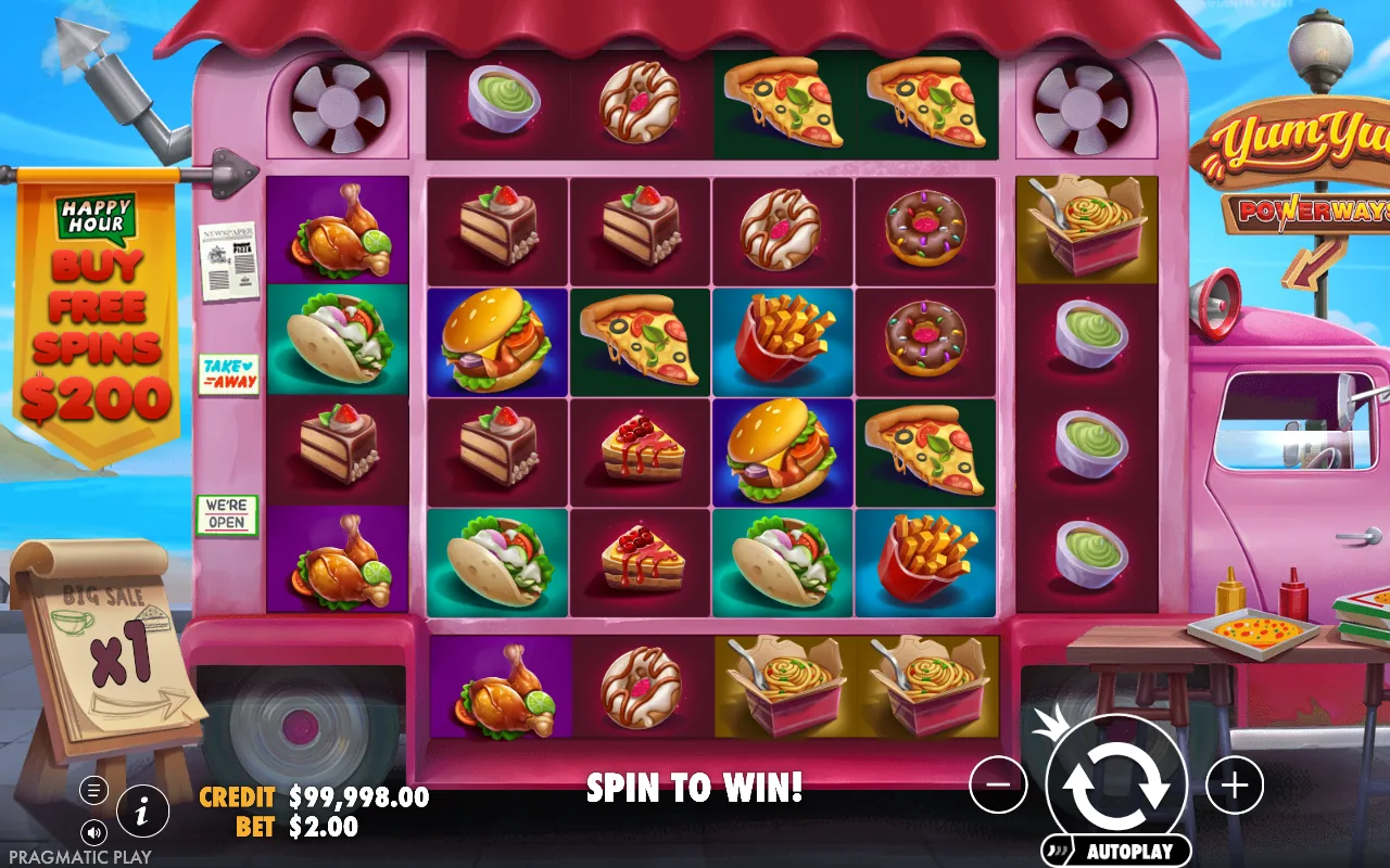 The base game — Yum Yum Powerways