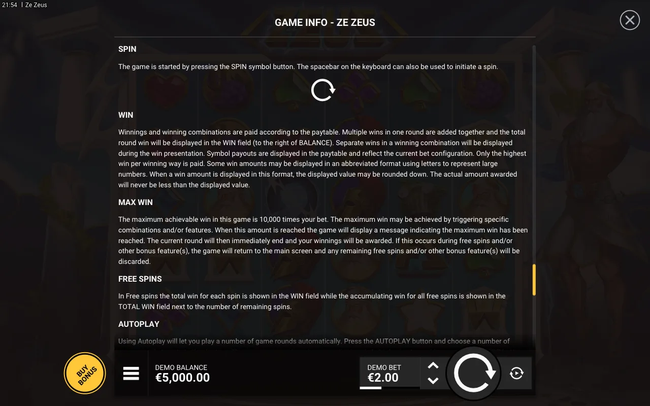 Spin — Ze Zeus