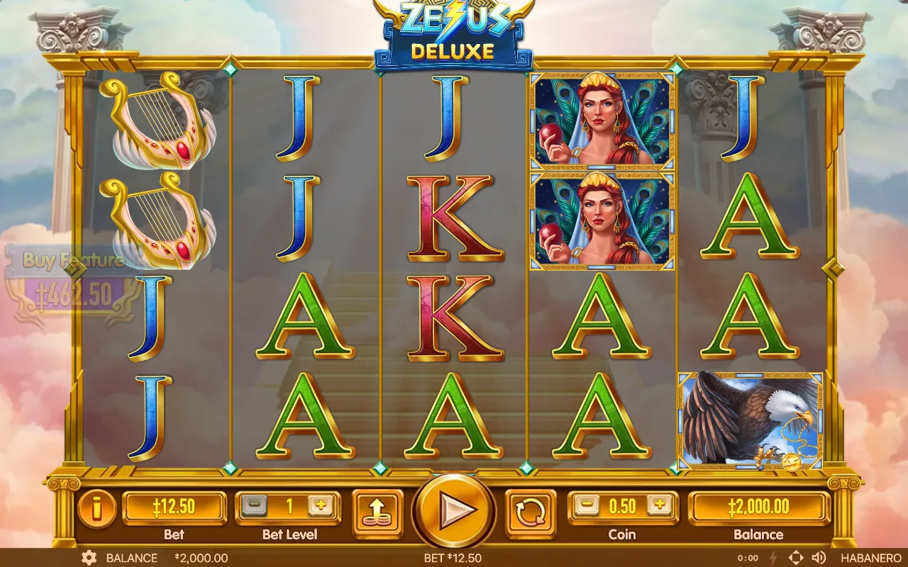 The base game — Zeus Deluxe