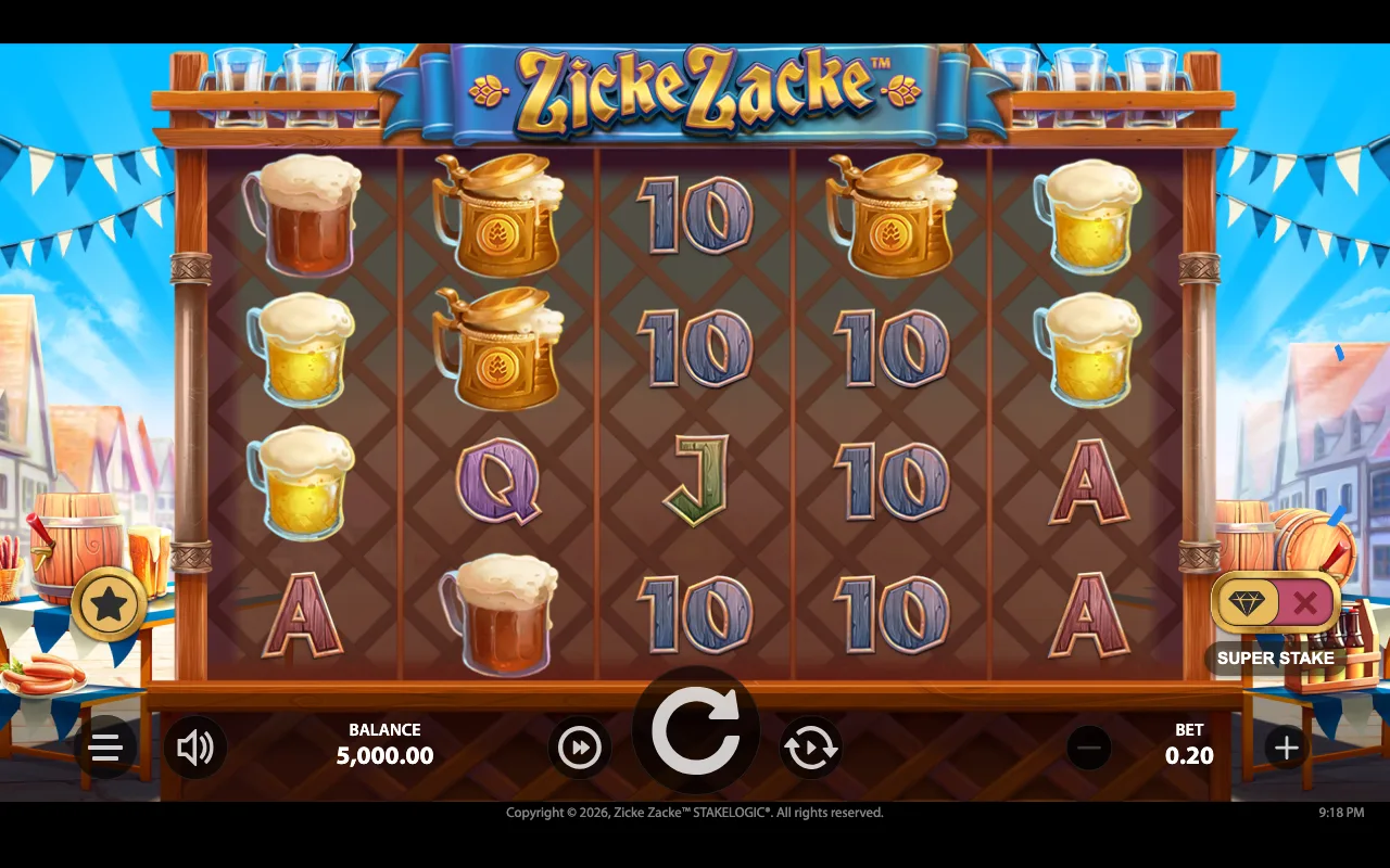 The base game — Zicke Zacke