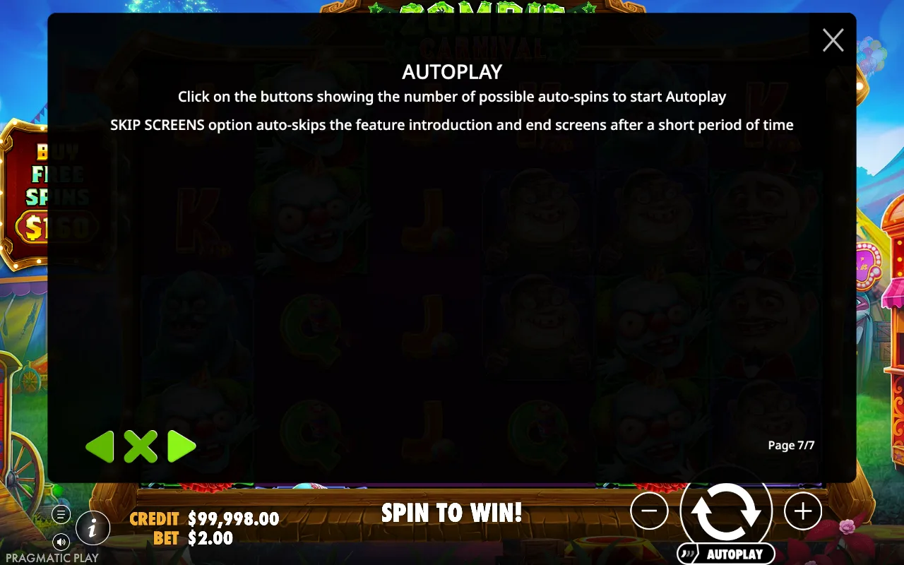 Autoplay — Zombie Carnival